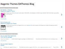 Tablet Screenshot of blog.emthemes.com